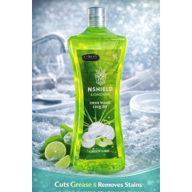 Dish Wash Liquid Green Lime 1L – Super Premium 