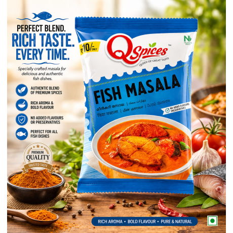  Fish Masala ₹10 Sachet  Pack