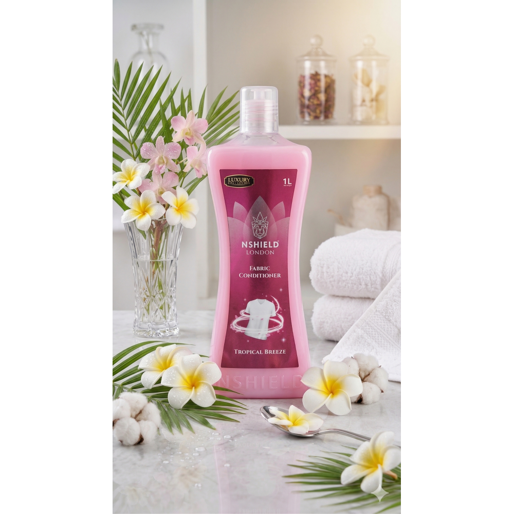  Fabric Conditioner Pink  Tropical Breeze 1L – Super Premium  