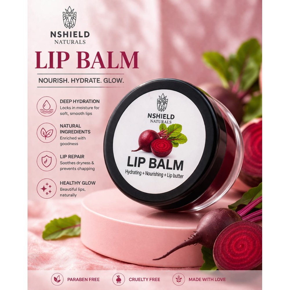Lip Balm Beetroot – 7 Gm Naturals 