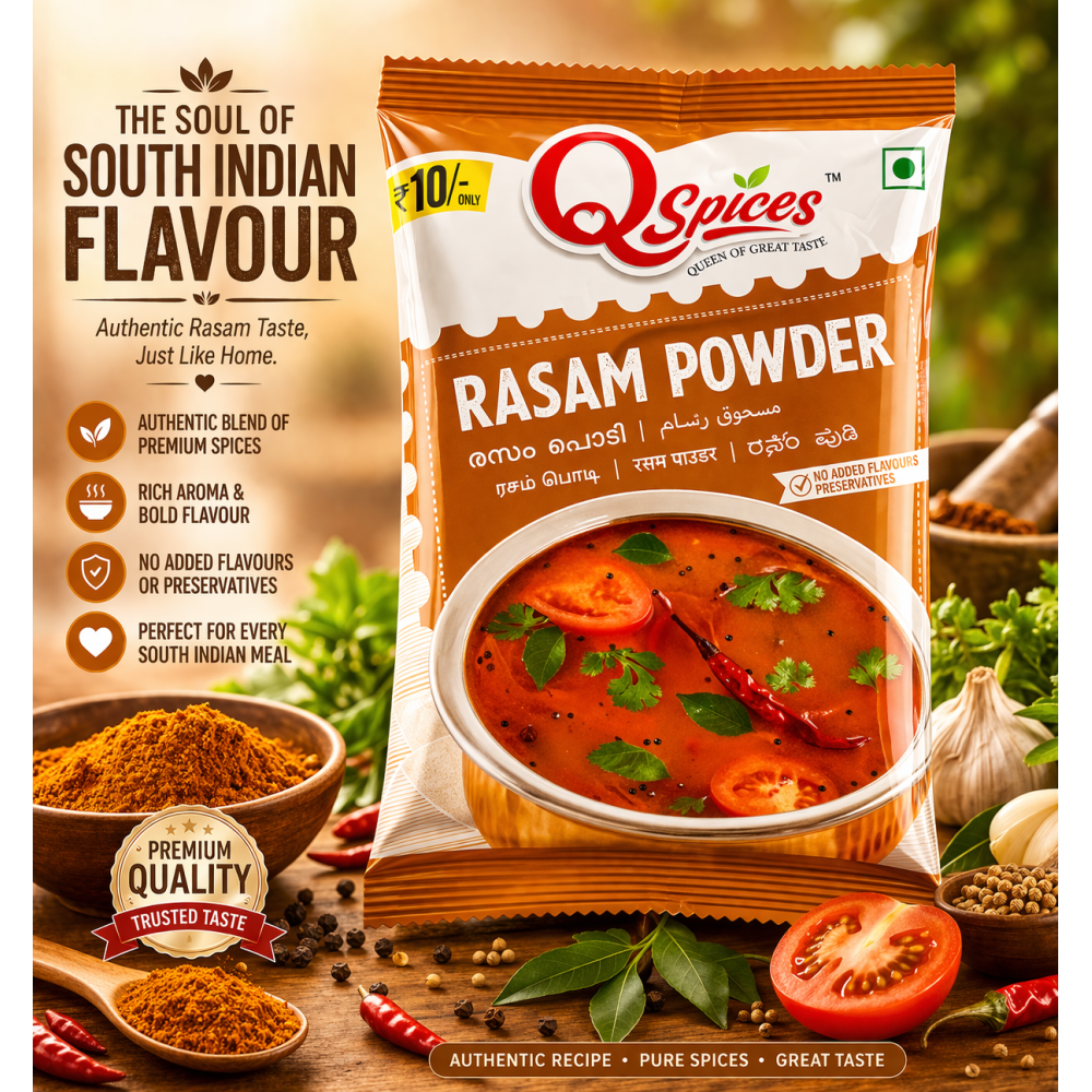  Rasam Powder ₹10  Sachet Pack